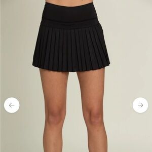 Gold Hinge Tennis Skirt